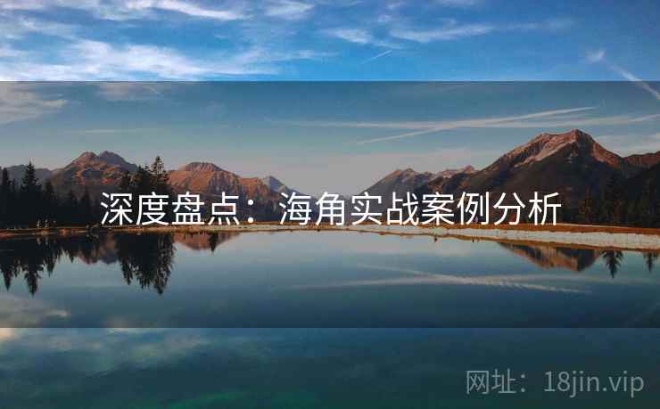 深度盘点：海角实战案例分析